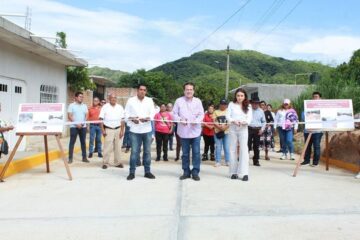 Mariano Rosales inauguró calles en Nambiyuguá