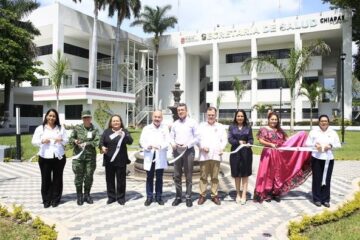 Inaugura Rutilio Escandón reconversión de las Oficinas Centrales de la Secretaría de Salud