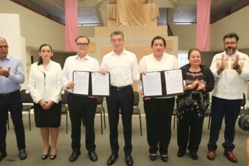 Atestigua Rutilio Escandón firma para garantizar el cumplimiento de Ley 3 de 3 contra la Violencia de Género