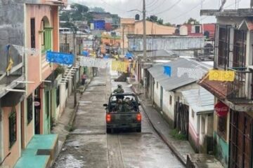 Ejército, Guardia Nacional y Policía Estatal resguardan al pueblo de #Pantelhó