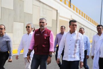Abren la vialidad en el nuevo paso a Desnivel rumbo a Chicoasén: Ángel Torres