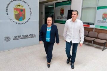 Reeligen a Sonia Catalina Álvarez y Yamil Melgar Bravo como presidentes de la Mesa Directiva y JUCOPO del Congreso de Chiapas.