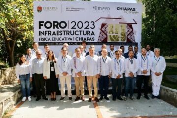 Rutilio Escandón inauguró el Foro Nacional de Infraestructura Física Educativa 2023