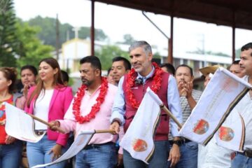 Seguimos construyendo parques en beneficio de familias de comunidades de Chiapas: Angel Torres