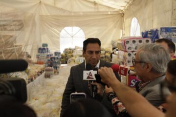 Eduardo Ramírez agradeció la solidaridad hacia los damnificados de Guerrero
