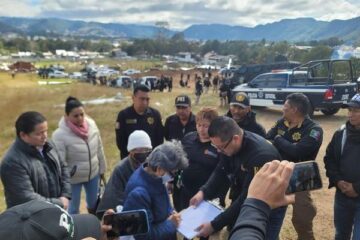 Grupo Interinstituciona desaloja predio invadido en SCLC