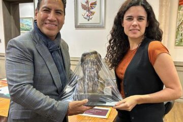 Eduardo Ramírez y Luisa Alcalde revisan agenda legislativa