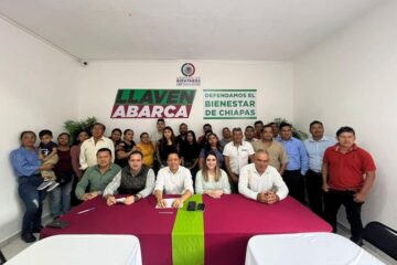 En Chiapas trabajamos para consolidar la 4T: Llaven Abarca