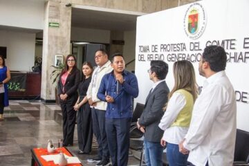 Diputado Cuauhtemoc Hernández Gómez entregó nombramientos a “Relevo Generacional, Capítulo Chiapas”
