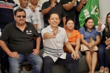 Pide Llaven Abarca a liderazgos de Salto de Agua abonar a los trabajos de la 4T