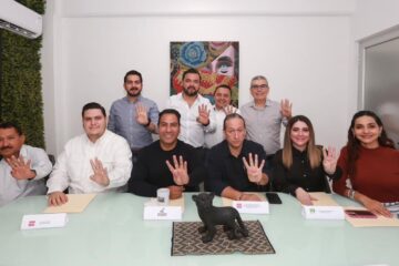 Eduardo Ramírez se reúne con líderes de partidos políticos, por la transformación de Chiapas