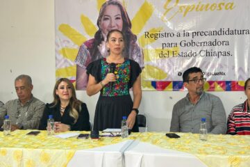 Filo y Sofía           *Olga Luz Espinosa busca la candidatura al gobierno de Chiapas