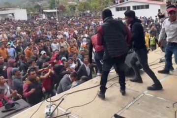 Polvorín violento en Chenalhó en el marco de un plebiscito para elegir candidato por el PVEM a la alcaldía