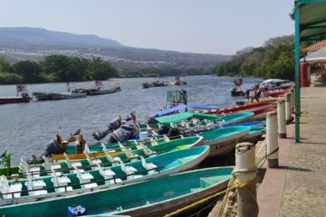 Se recuperan niveles del Río Grijalva en Chiapa de Corzo