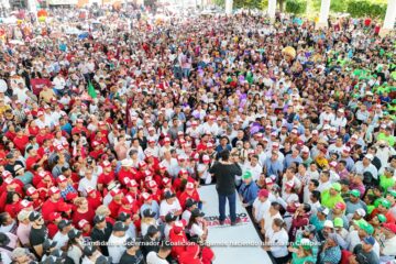 En Ixtapa y Pueblo Nuevo Solistahuacán, miles respaldan a Eduardo Ramírez