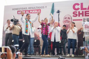 El pueblo de Chiapas respalda a Claudia Sheinbaum y Eduardo Ramírez