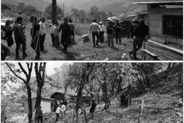 Exhuman  cinco cuerpos en Chenalhó, Chiapas