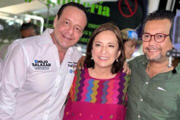 Xóchitl Gálvez llama a votar por Emilio Salazar y recuperar la paz en Chiapas