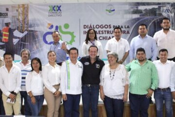 Emilio Salazar trabajará junto al Colegio de Ingenieros a favor de Tuxtla