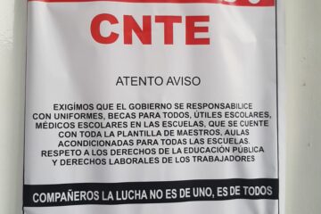 Maestros del CNTE vandalizan escuelas que no se suman al paro magisterial