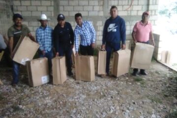 Entrega MOPAZ Bombas Aspersoras para Productores del Campo en Las Margaritas