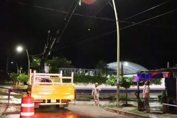 Angel Torres asegura que mejorará la iluminación de Tuxtla para garantizar la seguridad