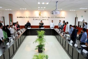 Instalan en IEPC Mesa de Seguridad para dar seguimiento a elección de Oxchuc
