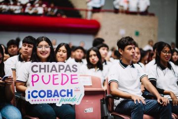 Estudiantes del Cobach agradecen al gobernador Eduardo Ramírez el apoyo de Internet móvil gratuito