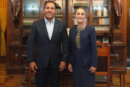 Claudia Sheinbaum, Eduardo Ramírez y magisterio logran grandes acuerdos