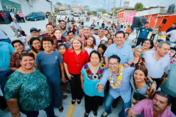 Inaugura Angel Torres el Bulevar principal de la Gabriel Gutiérrez Zepeda