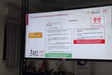 Presentan Programa de Vivienda para el Bienestar en Canacintra Tuxtla