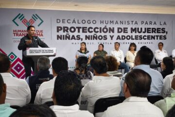 Bitácora de la “política a la chiapaneca” *Presentan el Decálogo Humanista para atender la violencia de género **Habrá escoltas para funcionarios chiapanecos por un periodo de diez años