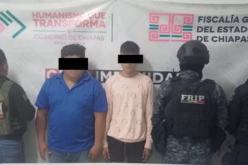 Detienen a tres personas con presuntos narcóticos en Tuxtla Gutiérrez y Villaflores