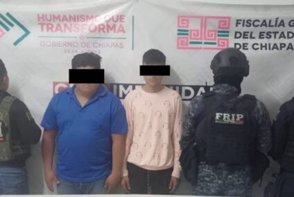 Detienen a tres personas con presuntos narcóticos en Tuxtla Gutiérrez y Villaflores