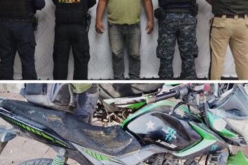 SSP y FGE detienen a masculinos con motocicletas con reporte de robo en Totolapa
