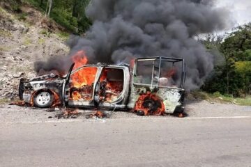 Mueren 5 Pakales en emboscada en Frontera Comalapa, cuatro masculinos y una mujer