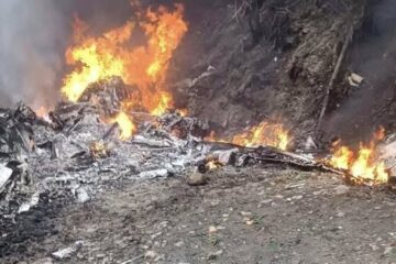 Desplome de avioneta en Tapachula deja tres muertos; era propiedad de SENASICA