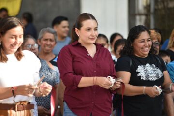 Valeria Rosales inaugura una calle más