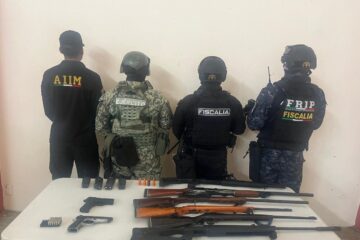 Aseguran armas de fuego y cartuchos útiles en Pantelhó y Pueblo Nuevo Solistahuacán