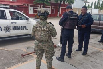 Desinstalan y aseguran cámaras de videovigilancia en Suchiate