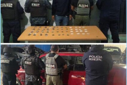 SSP y FGE detienen a persona con presuntos narcóticos en San Cristóbal de Las Casas