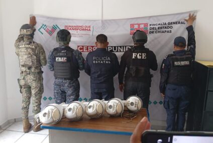 En Suchiate, desmantelan cámaras de vigilancia clandestinas: FGE