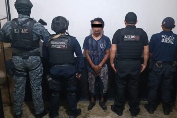 Autoridades detienen a presunto homicida y agresor de Tuzantán