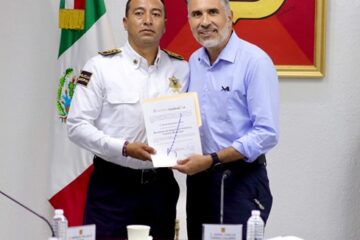 Ante Cabildo toma protesta el nuevo Secretario de Seguridad Pública y Tránsito Municipal en Tuxtla