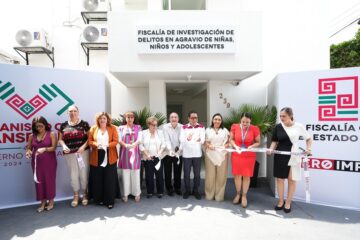 Jorge Llaven inaugura la Fiscalía para la Investigación de Delitos en Agravio de Niñas, Niños y Adolescentes