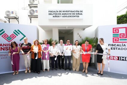 Jorge Llaven inaugura la Fiscalía para la Investigación de Delitos en Agravio de Niñas, Niños y Adolescentes