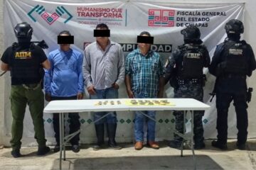 Detienen a personas con marihuana en Chiapas