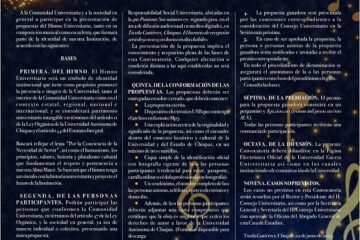 Convoca UNACH a participar en la creación de su himno