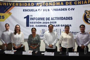Rinde su primer Informe de Actividades el director de la Escuela de Humanidades Campus IV Tapachula de la UNACH