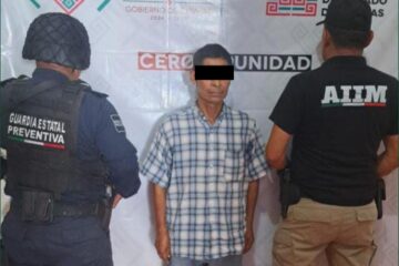 Autoridades de seguridad aprehenden a presunto violador de Oxchuc: FGE